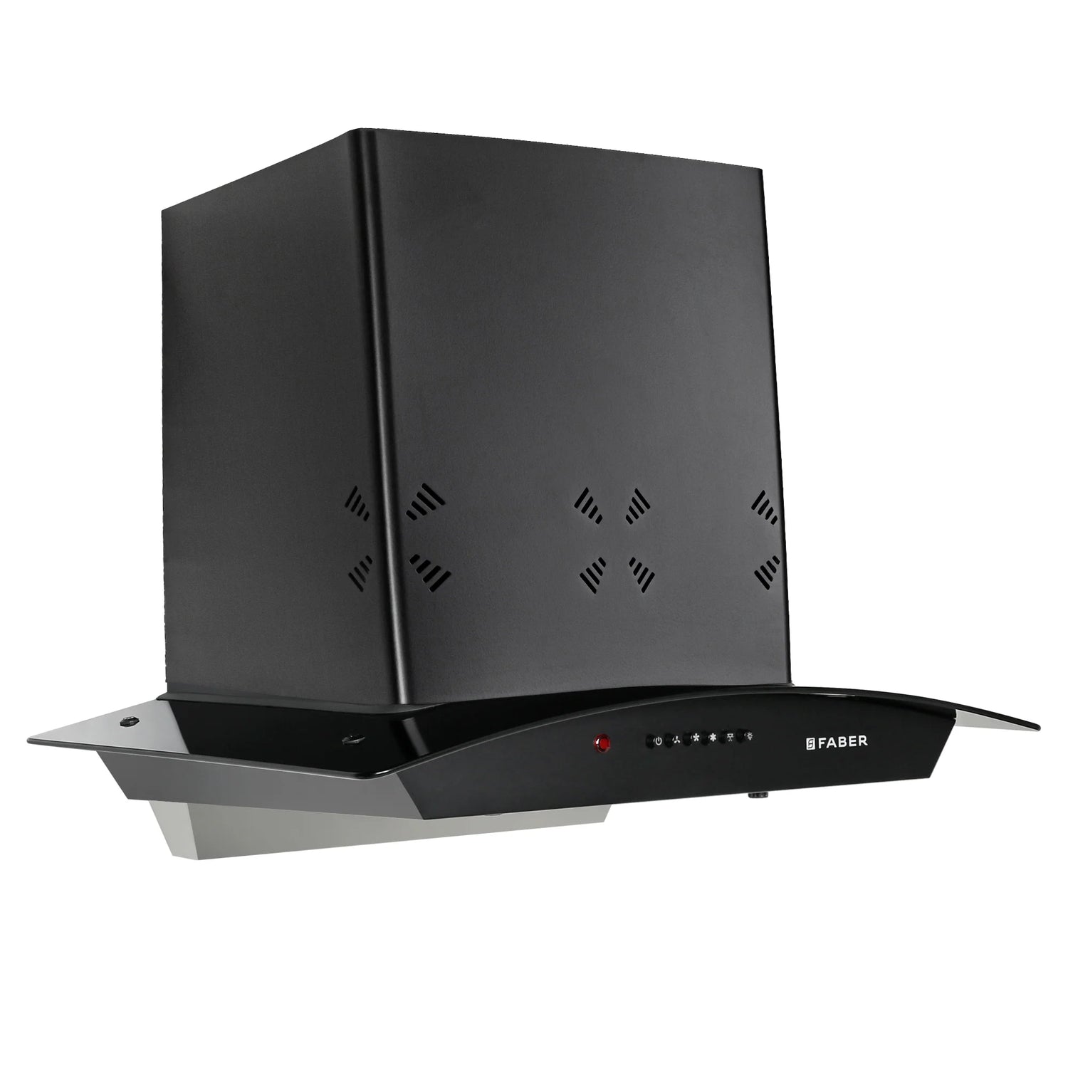 HOOD ACE PRO 3D IN HC PB FL BK 60 cm Wall Mounted Filterless Auto-Clean Chimney with Push Button Control, 1150 m³/hr Suction – 325.0703.843