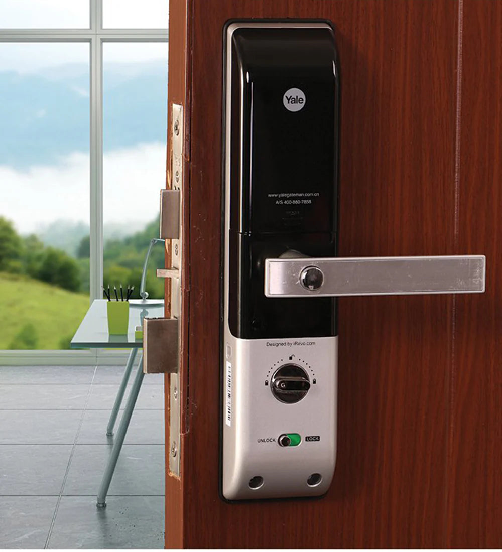 YDM 4109-A Series Biometric Smart Lock (Black)