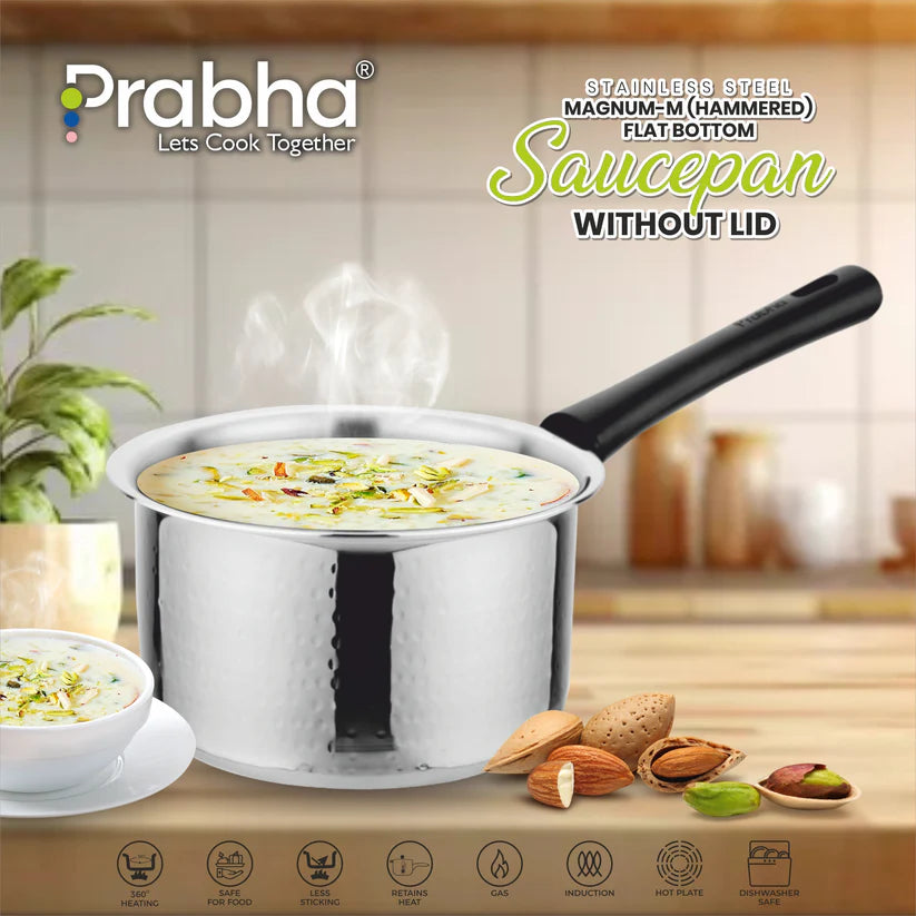 Magnum Hammered Saucepan Without Lid – 1.2L, 14cm