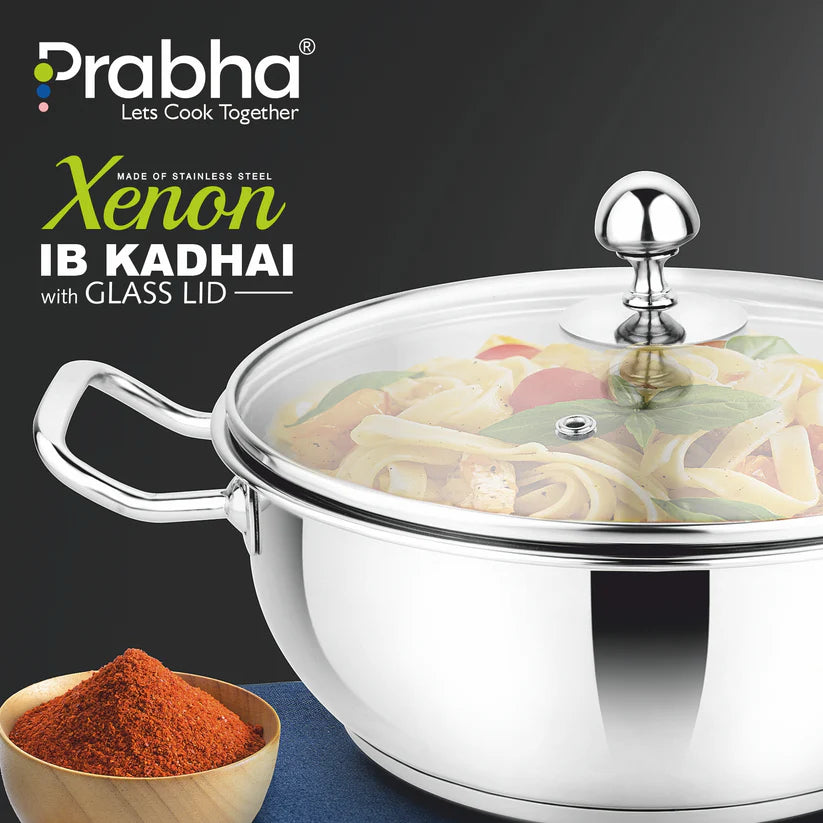 Xenon IB Kadhai With Lid – 2L, 20cm