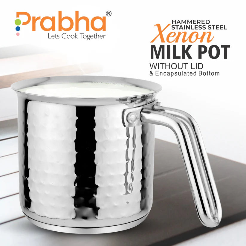 Xenon IB Hammered Milkpot Without Lid – 2.5L, 17cm