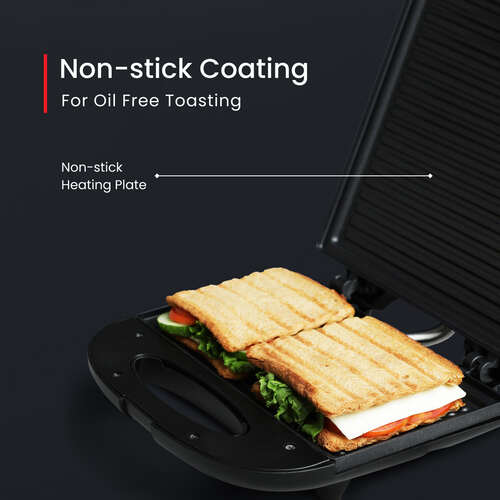 Sandwich Toasters With fixed Grill Plate, PGMFB