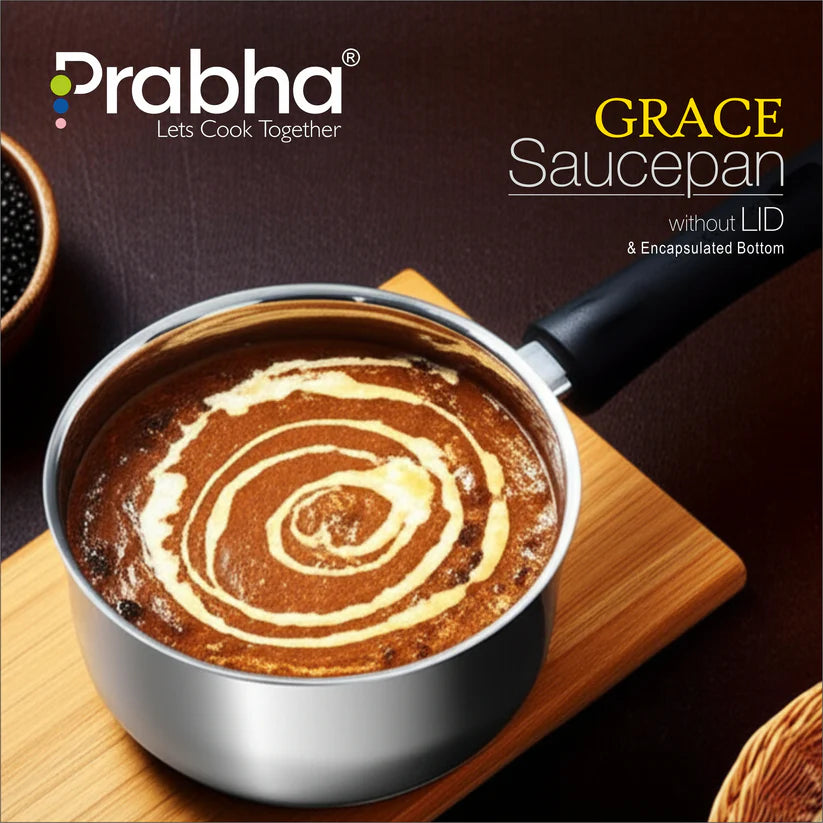 Grace IB Saucepan Without Lid – 0.85L, 12cm