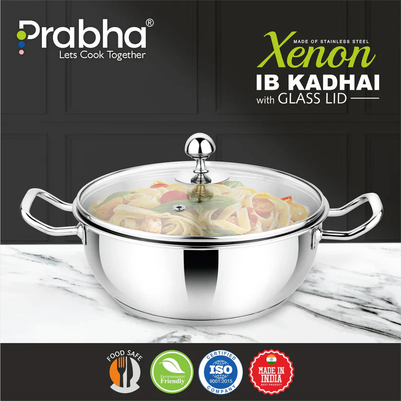 Xenon IB Kadhai With Lid – 2L, 20cm