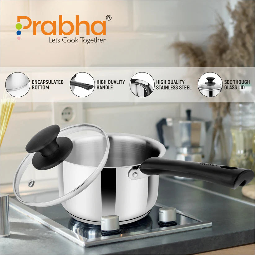 Grace IB Saucepan With Lid – 1.2L, 14cm