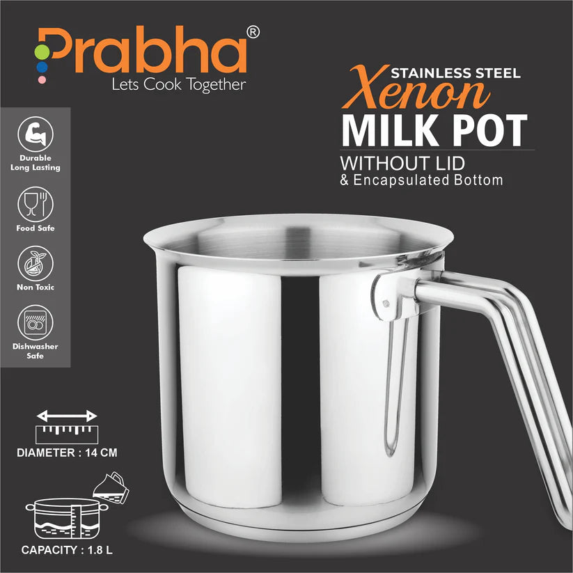 Xenon IB Milkpot Without Lid – 1L, 11cm