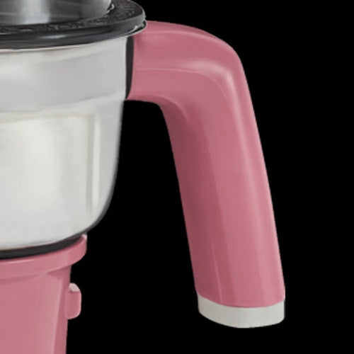 Stylo V2 Mixer Grinder 550W | 3 Stainless Steel Jars | Ergonomic Design | See-Through Lids | Sturdy Handles | Red & White