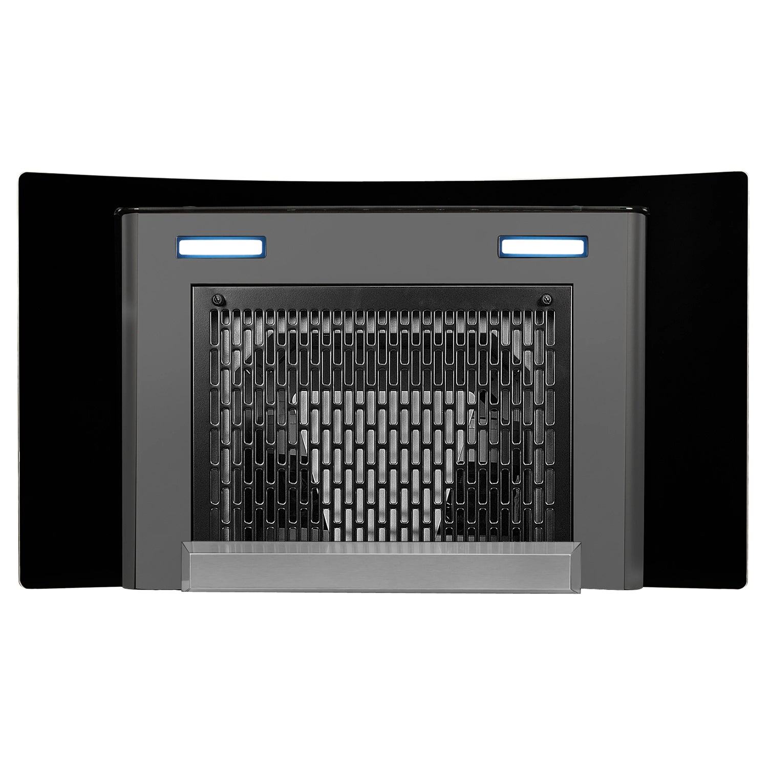 HOOD MYSTIC BLDC FL HC BK 90 Wall Mounted Chimney with 1500m³/hr Suction, Heat Auto Clean, 9 Speed, Gesture & Remote Control - 325.0718.163