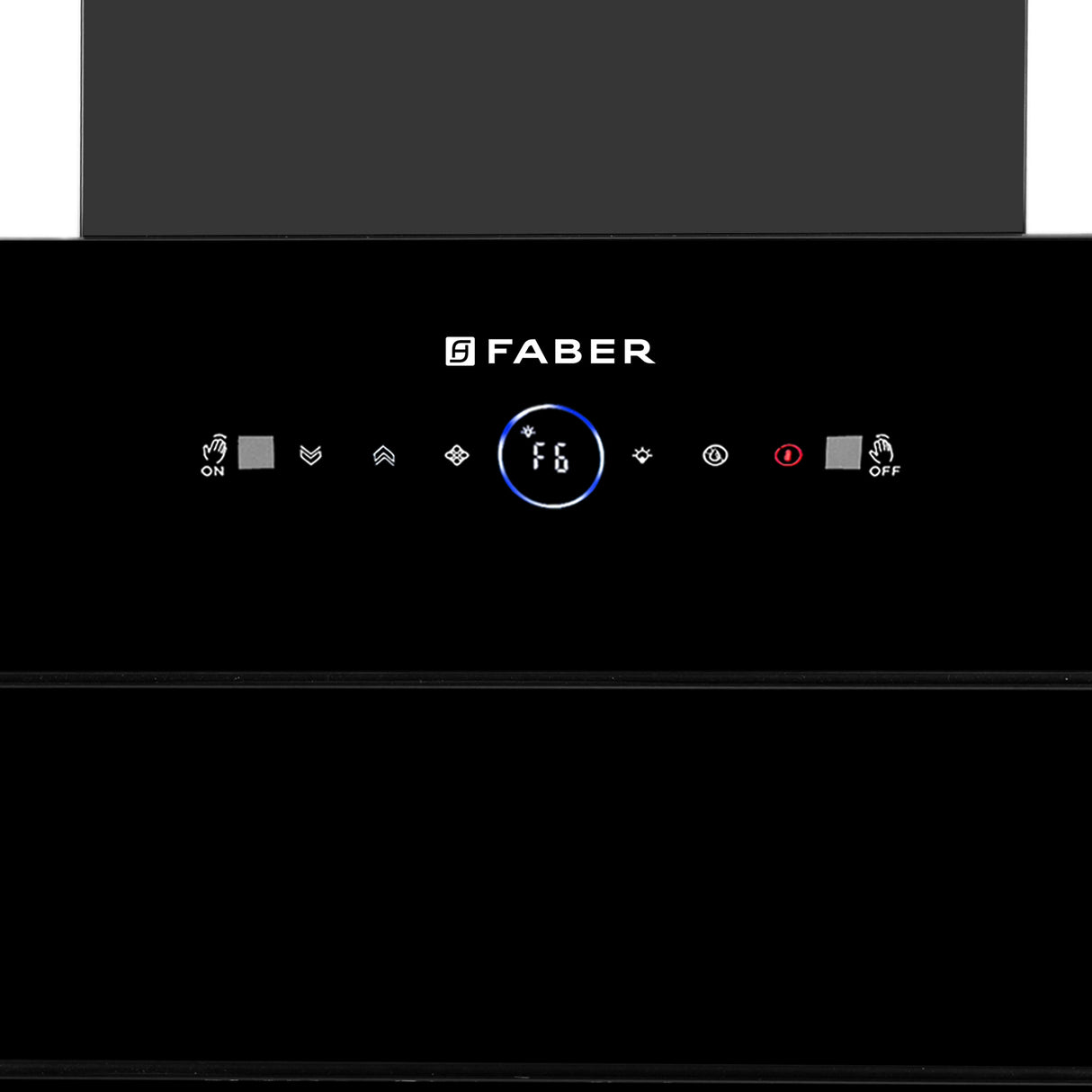 Hood Aether BLDC HC SC FL BK IN 75 Wall Mounted Kitchen Chimney with 1600 m³/hr Suction & LPG Leakage Sensor