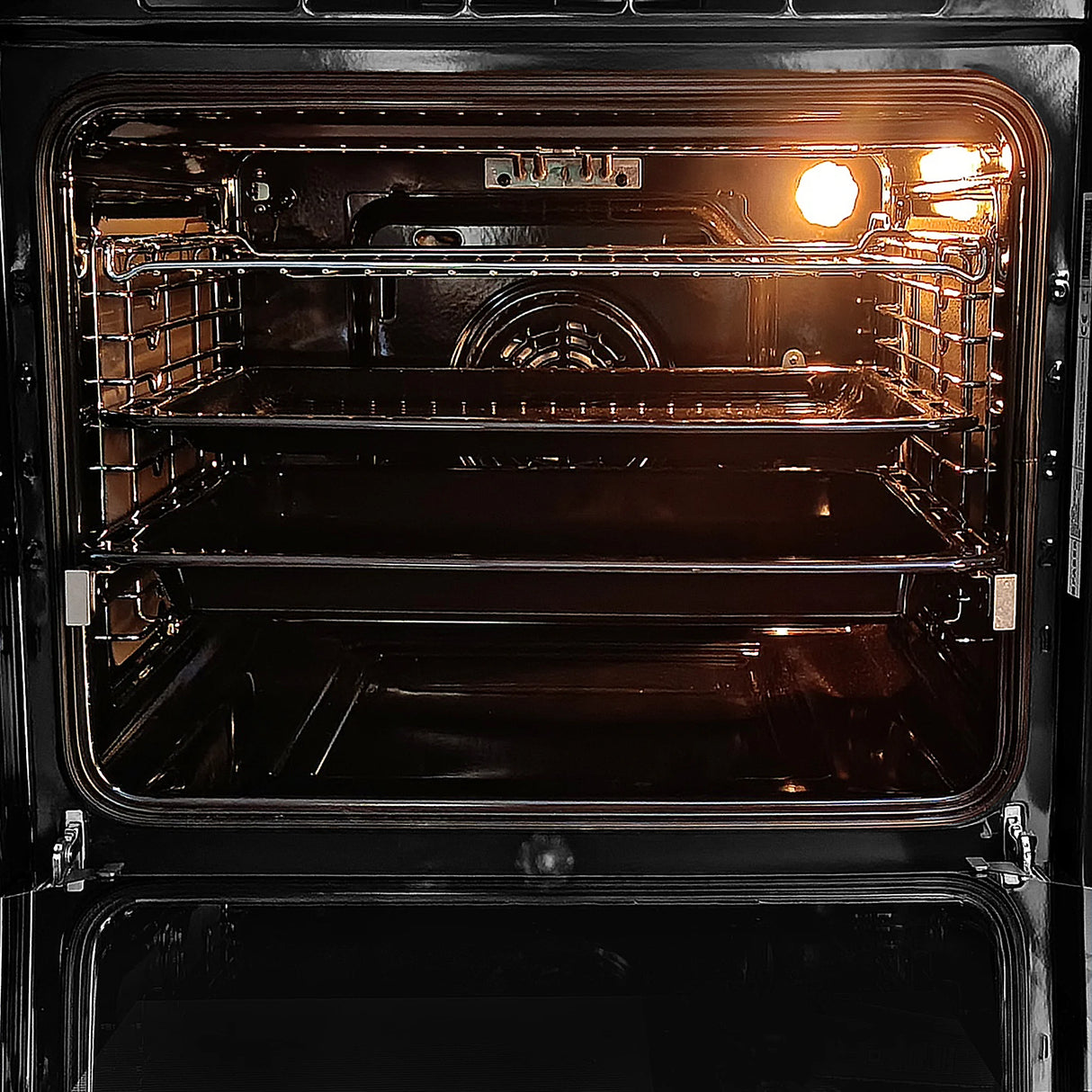 FBIO 75L 9F BK Built-In Oven with 9 Cooking Functions & 3D Hot Air Circulation
