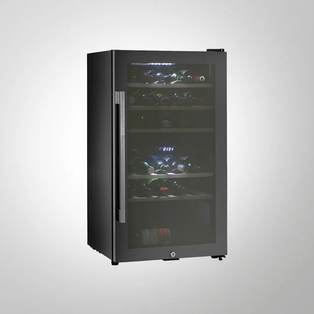 WC76-DZ Free-Standing Dual Zone Wine Cooler | 29 Bottle Capacity | Touch Control