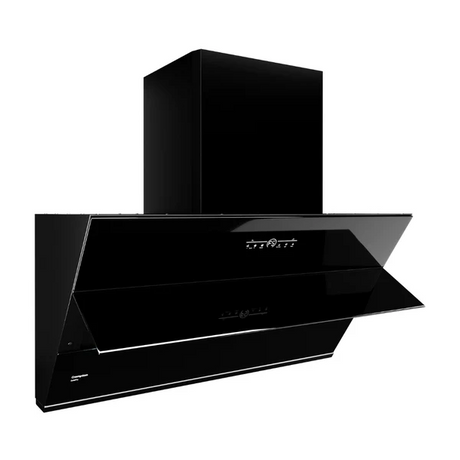 Crompton CHD-QPVI90FLE-MBL-Inclined Wall Mounted Chimney QuietPro 90 cm