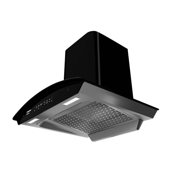 Crompton CHD-SSC60FLE-MBL-Curved Wall Mounted Chimney SensoSmart 60 cm
