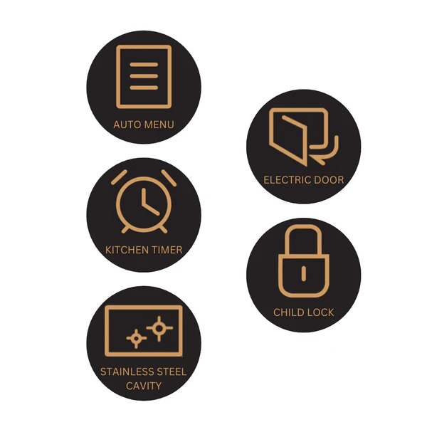 Crompton MWO-VOSOL20L-Built-In Solo Microwave Oven Series