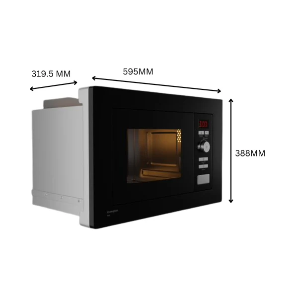 Crompton MWO-VOSOL20L-Built-In Solo Microwave Oven Series