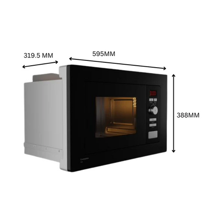 Crompton MWO-VOSOL20L-Built-In Solo Microwave Oven Series