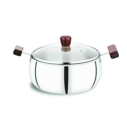 Triply Handi With Glass Lid - 4Liter