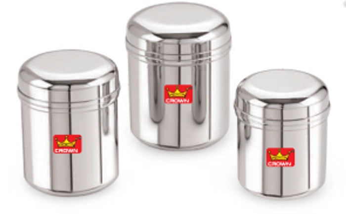 Pencil Canister – Pure Salem Steel Spice Storage, Heavy Gauge, Sizes C, 0, 1