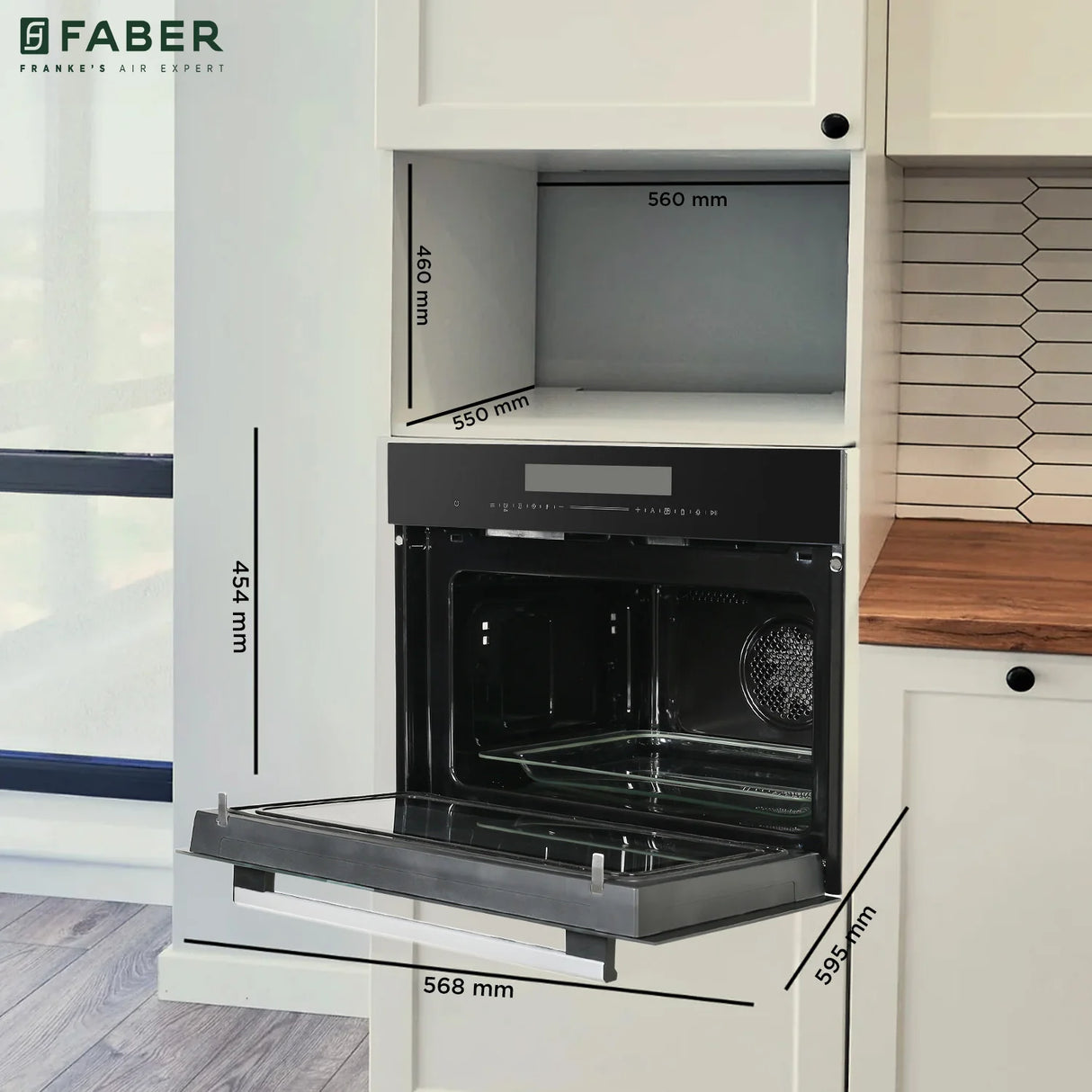 FBIMWO 50 CGS TC Built-in Microwave Oven 50 Litres with Convection, Grill & Auto Cook