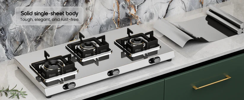 Thunder  3‑Burner Gas Stove