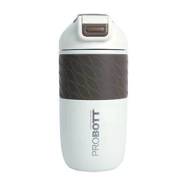 Pluto 520ml Vacuum Insulated Flask – Hot & Cold Stainless Steel Water Bottle, White | PB 520-01