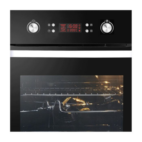 11 Cooking functions with Enamel Interior Cavity (Black)