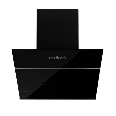 Crompton CHD-QPVI75FLE-MBL-Inclined Wall Mounted Chimney QuietPro 75 cm