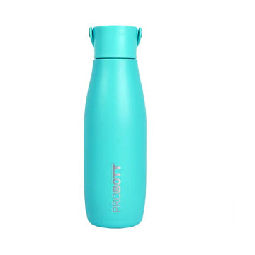 Trendy 480ml Stainless Steel Water Bottle, Vacuum Insulated Flask, Blue | Hot & Cold | Easy to Carry | Leak Proof | PB 480-02