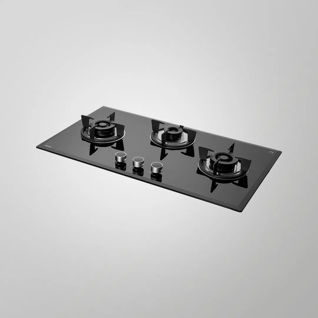 FBB 783 – 78cm Built-in Hob with 3 Full Brass Burners & Auto Ignition
