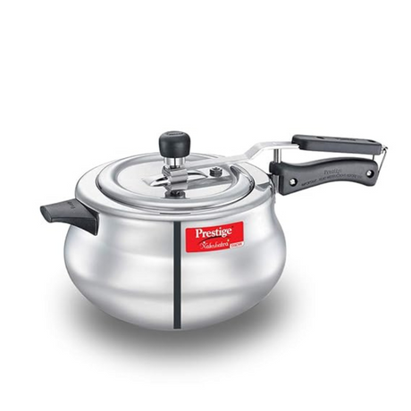 PRESTIGE 6.5 LTR NAKSHATRA PLUS SVACHH ALUMINIUM PRESSURE HANDI (10758)
