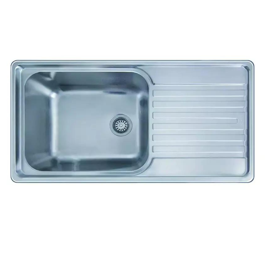 Franke RSX 611 Stainless Steel (36x18) 0.8 mm EUROPEAN SATIN FINISH Sink 101.0539.493