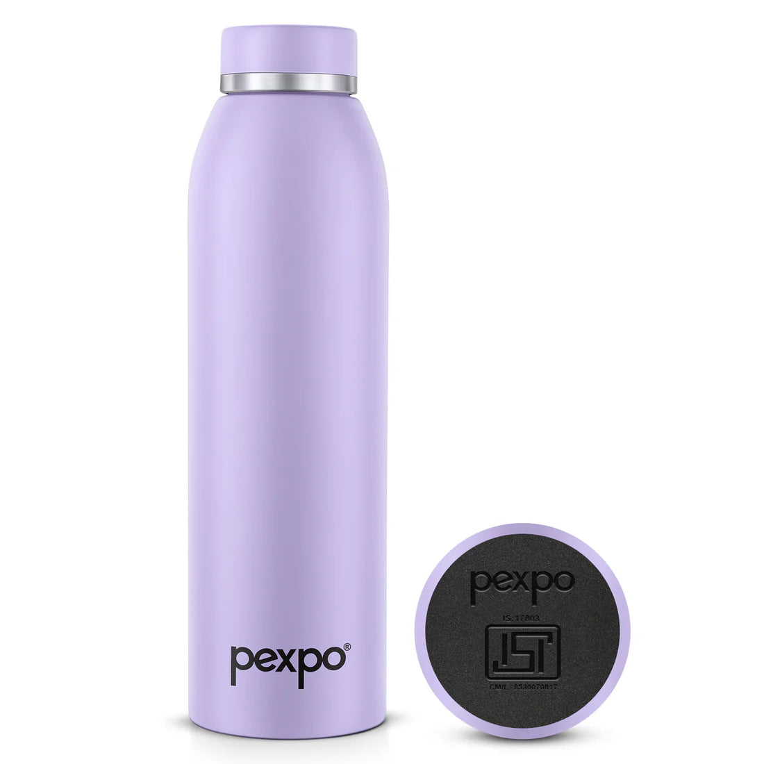 Pexpo Jumbo SS Water Bottle 750 ML Knight Black