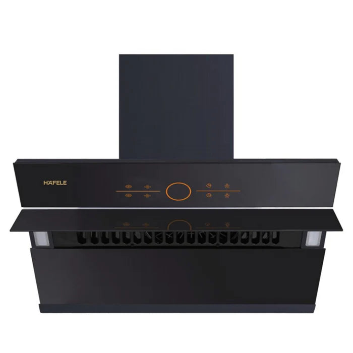 Combo Teresa 90 Plus 90cm Angled Wall Mounted Chimney + Altius FS 490 86cm Built-In Hob + Serene SI02 14 Place Settings Semi Integrated Dishwasher