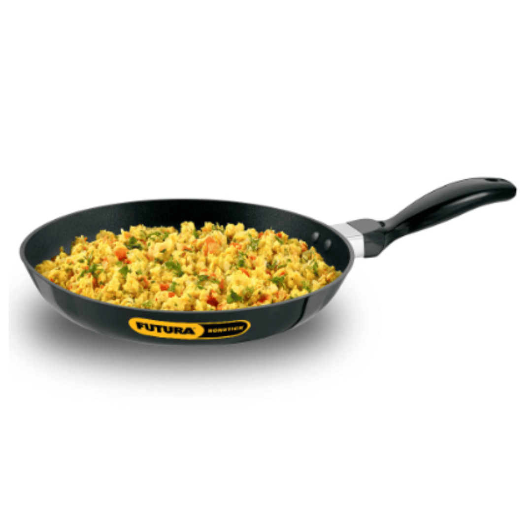 Hawkins 24 cm Futura Frying Pan, Non Stick, Induction, Black INF24