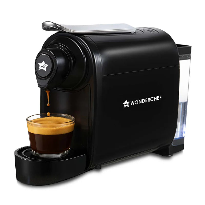 Regalia Capsule Coffee Machine with Frother | Perfect Coffee Base | Compatible with Starbucks and Coffeeza Capsules | 3 Coffee Shot options - Ristretto, Espresso, Lungo | Patented Capsule Ejection System | 1400W