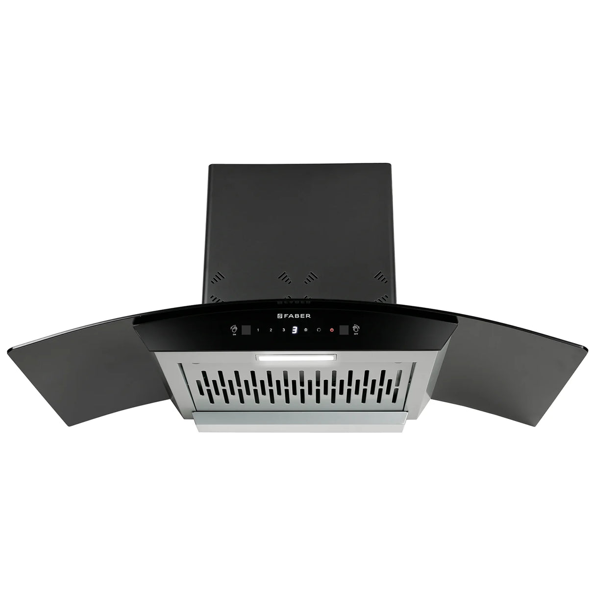 Hood Everest 3D IN HC SC FL LG 90 cm Wall Mounted Filterless Chimney with Touch & Gesture Control, 1250 m³/hr Suction – 325.0685.352