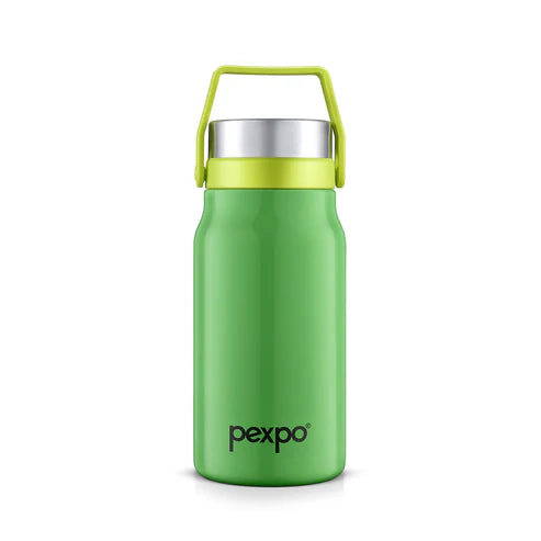 Pexpo Pluto Hot & Cold Water Bottle 450 ML Green