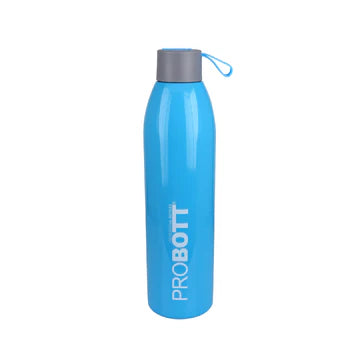Vogue 900ml Thermoses Vacuum Insulated Flask, Stainless Steel Water Bottle with Screw Cap - Blue | Hot & Cold | PB 900-04