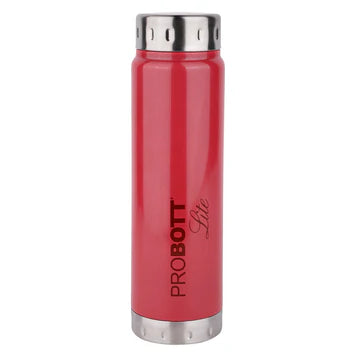 Probott lite freeze single walled stainless steel water bottle 1000ml - light purple pl 1000-01