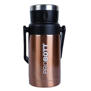 Handy 1500ml Thermos Flask Bottle, Stainless Steel Vacuum Insulated Hot & Cold Water Bottle | Leak-Proof | Portable & Eco-Friendly | Silver | PB 1500-03