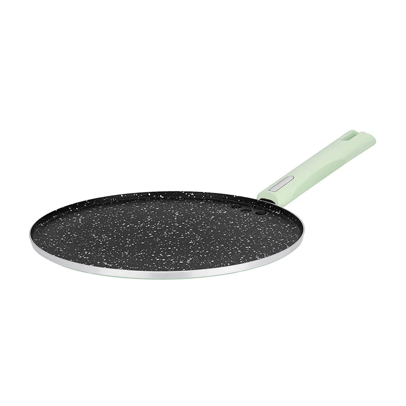 Nutrihealth Pro 27 cm Non-Stick Flat Tawa with Silver Ion Coating, PFOA-Free, Non-Induction Base – NHPFT27