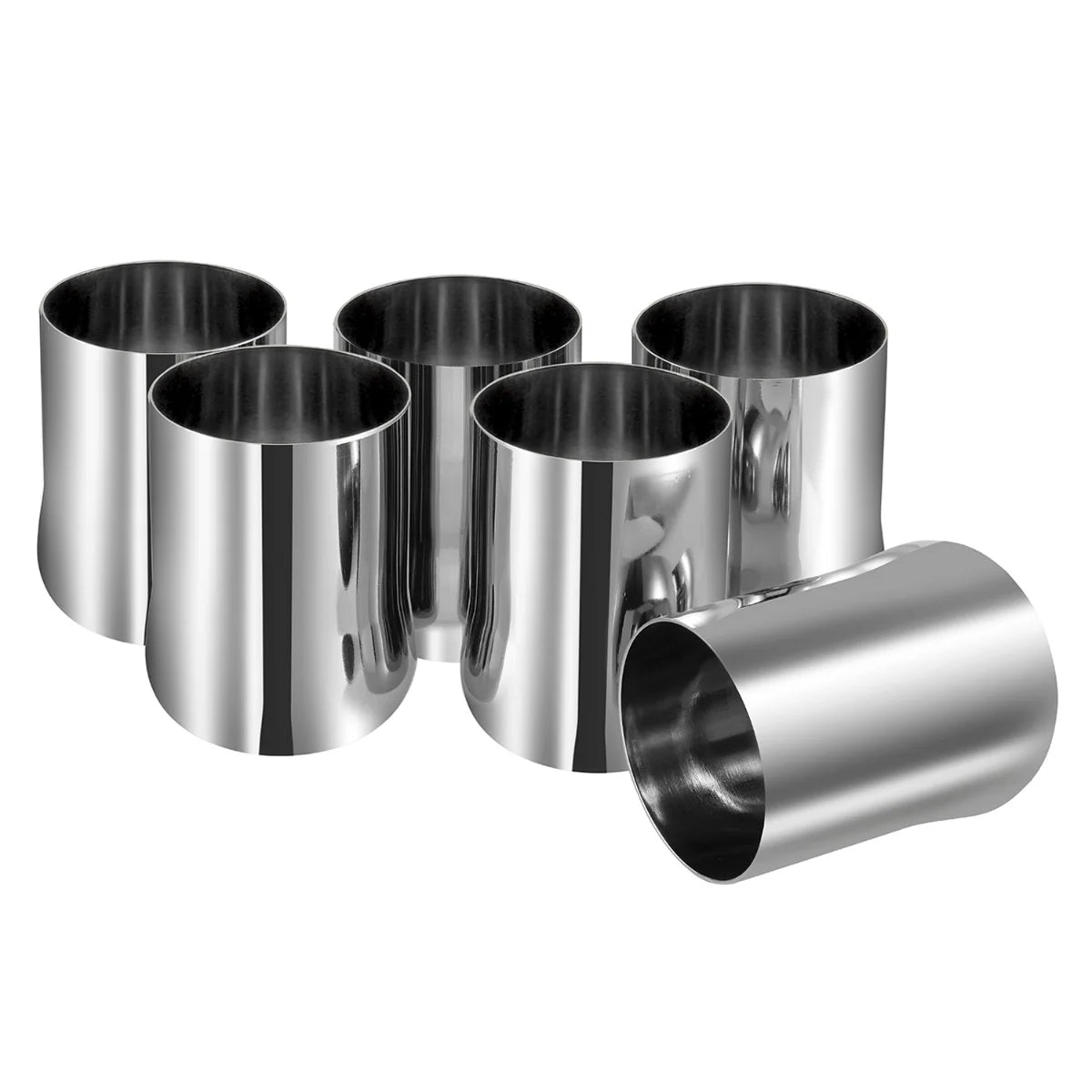 Urvashi Stainless Steel Glass Set of 6-350ml Each