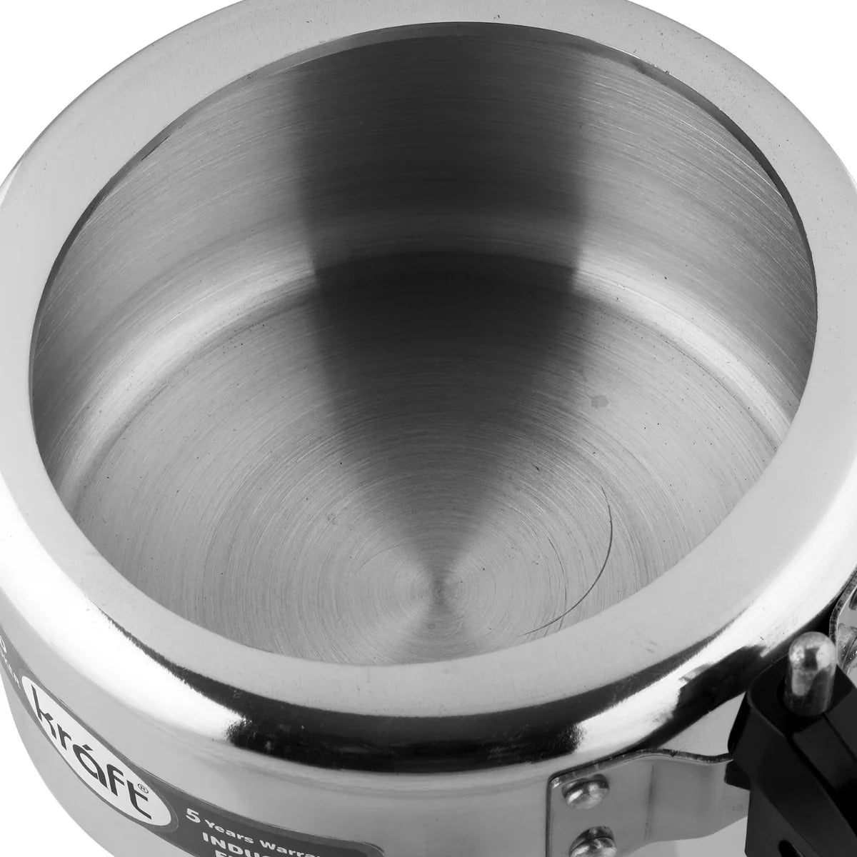 Classic Aluminum Classic Inner Lid Pressure Cooker (Induction Friendly) 2L