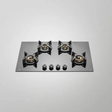 KAFF INF804  Full Brass High Efficiency Burners With Full FFD Flame Failure Device Auto Electric Ignition Built In Hobs