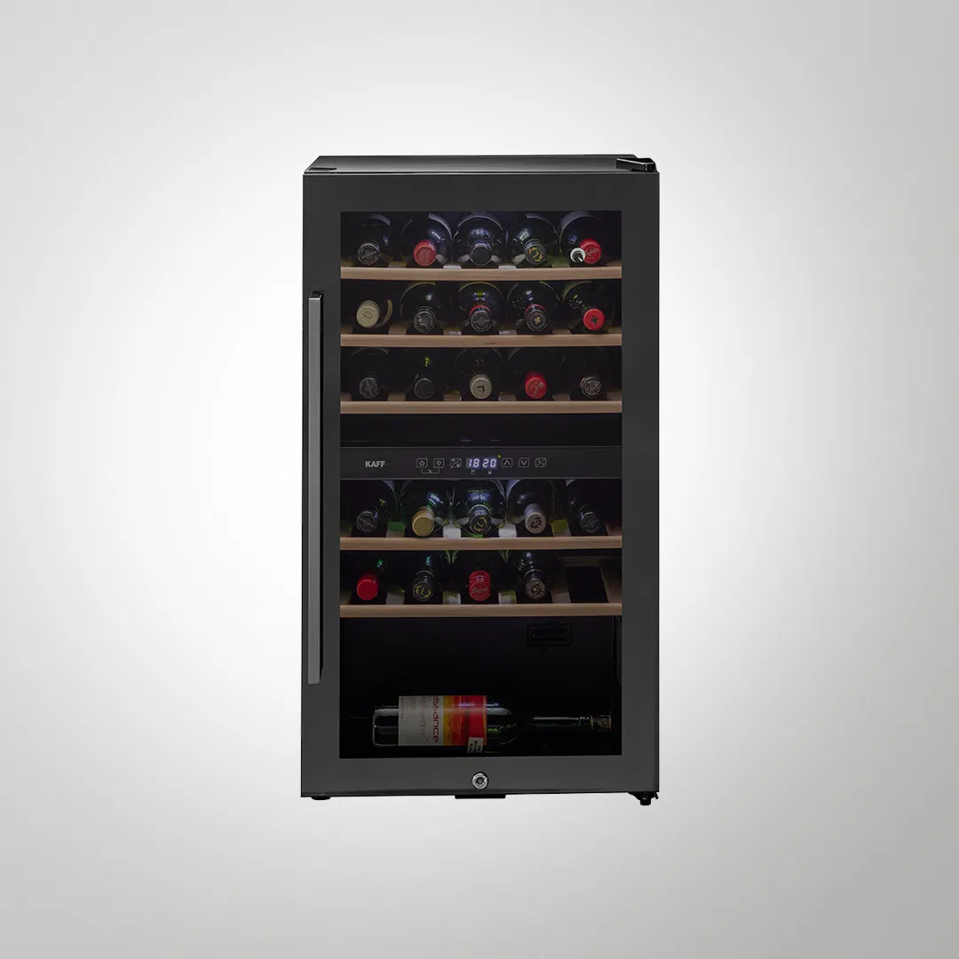 WC76-DZ Free-Standing Dual Zone Wine Cooler | 29 Bottle Capacity | Touch Control