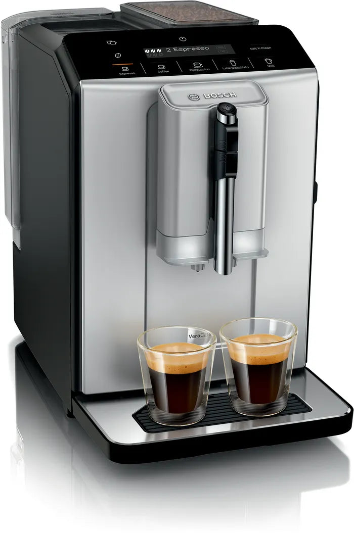 Series 2 Fully automatic coffee machine VeroCafe Silk Silver, Removable water tank TIE20301IN