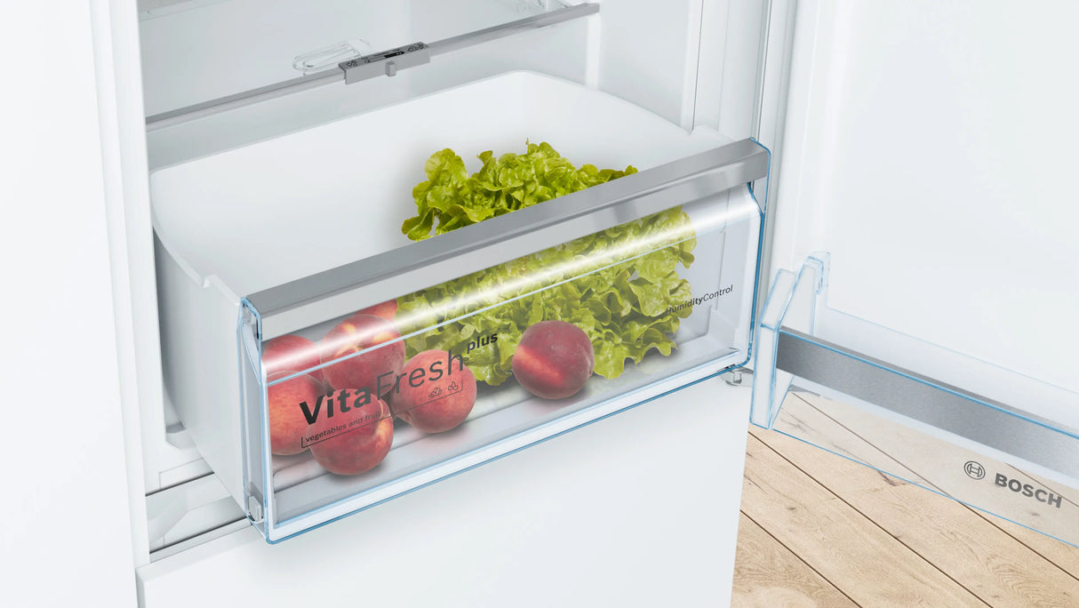 Series 6 KIN86AF31I Built-In Fridge Freezer Bottom Freezer 177.2 x 55.8 cm Flat Hinge