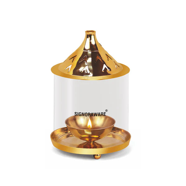 SignoraWare Regular Diya Medium Brass