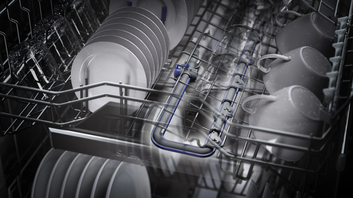 iQ500 Free-Standing Dishwasher 60 cm, Brushed Steel Anti-Fingerprint, 15 Place Settings, Wi-Fi Enabled – SN15HI00MI