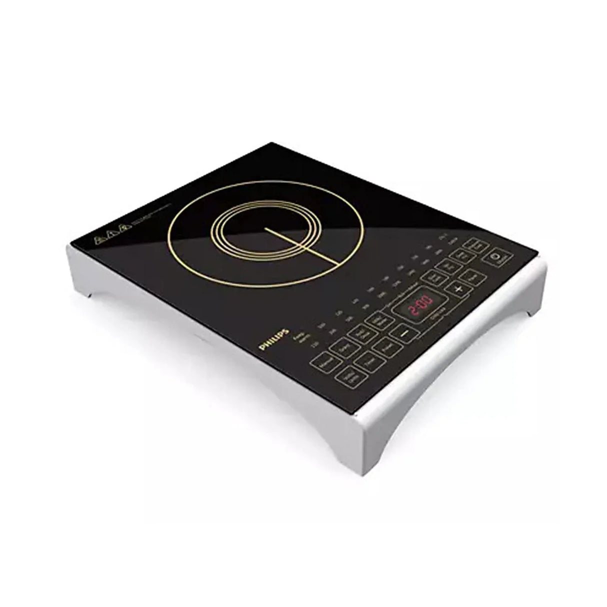 Viva Collection Induction Cooker HD4938 | 2100W | Full Glass Panel | 10 Preset Menus | Sensor Touch